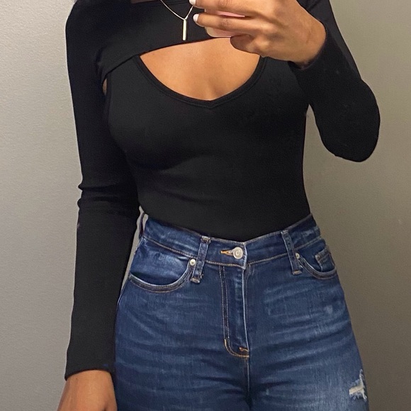 🖤🖤 Black long sleeve Lelis Bodysuit 🖤🖤 - Picture 7 of 8